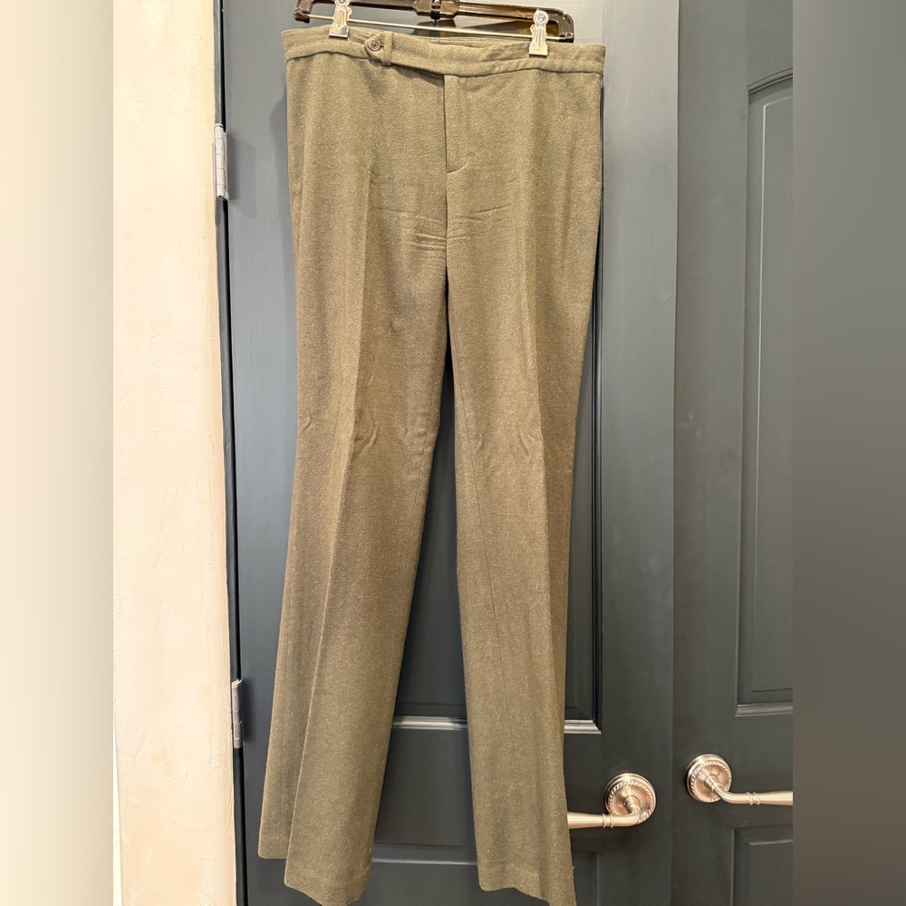 Ralph Lauren Wide-Legged Wool Pants